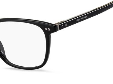 Premium Men Tommy Hilfiger Eyeglasses: TH 1814 - Black - SpecSMART Eye Clinic (Zoom View)